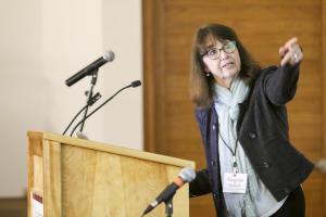 Keynote Speaker Virginia Burkett. Photo: Toni Klemm